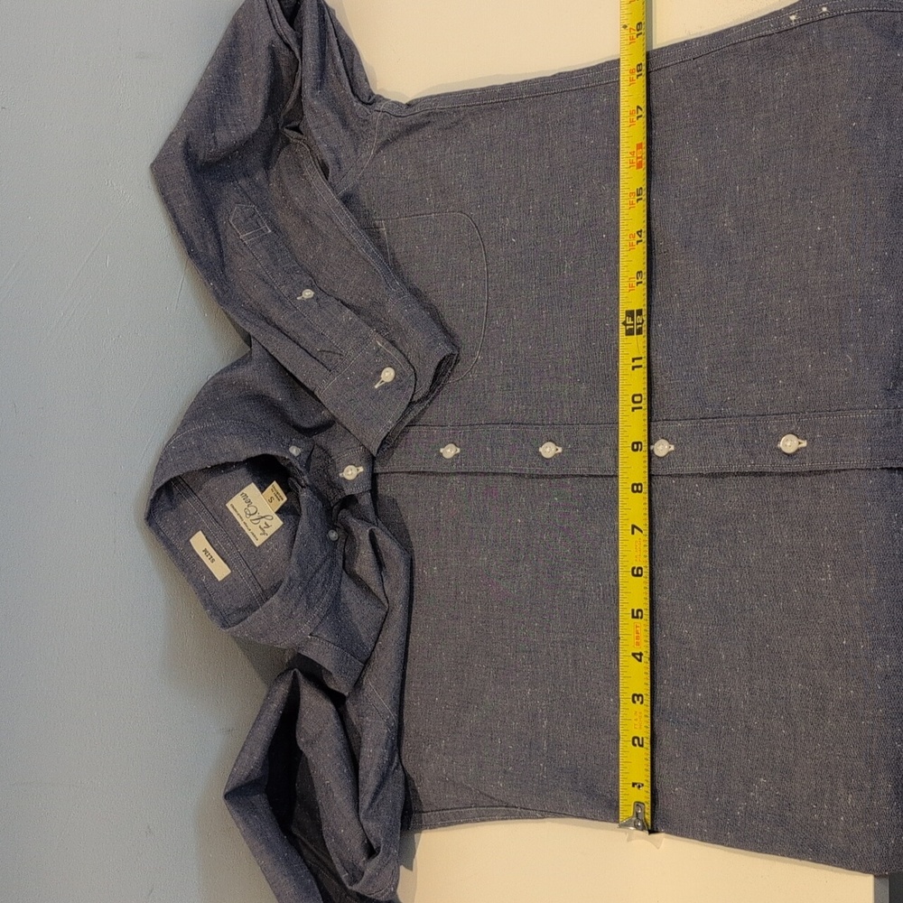 J. Crew Men's Small Slim Fit 100% Cotton Long Sleeve Button Down Style #L9596 - Picture 12 of 15